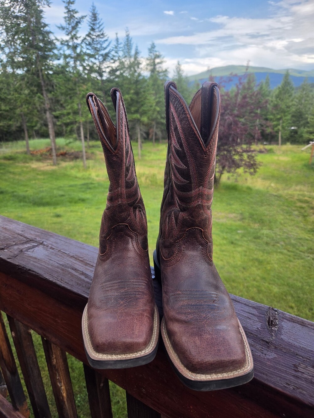 Justin Cowgirl Boots - Picture 4 of 7